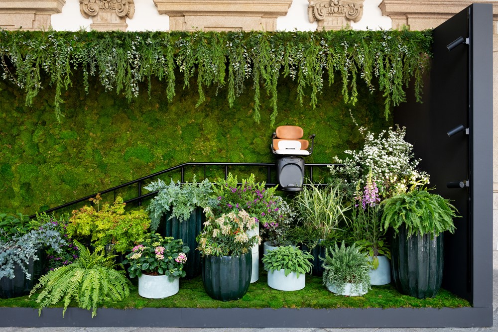 Verde stabilizzato e piante vive alla Milano Design Week: il progetto Break down the Boundaries 