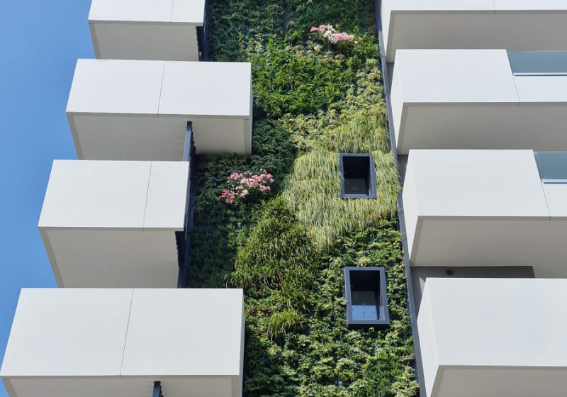 Giardino verticale interno