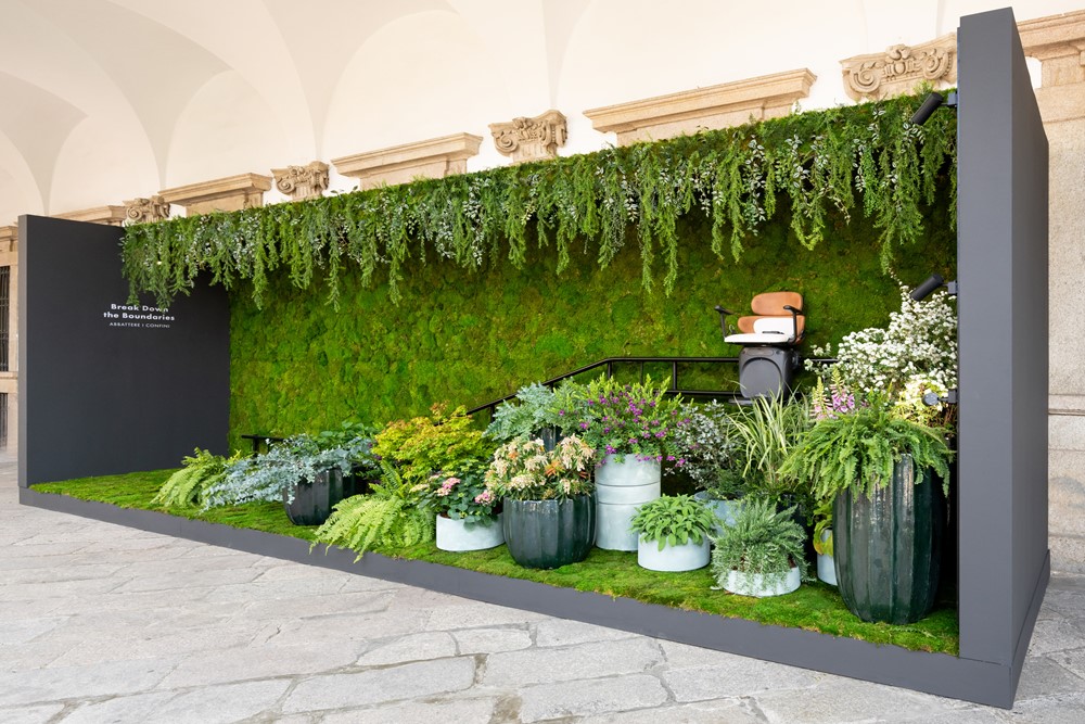 Giardino verticale Break down the Boundaries: Milano Design Week